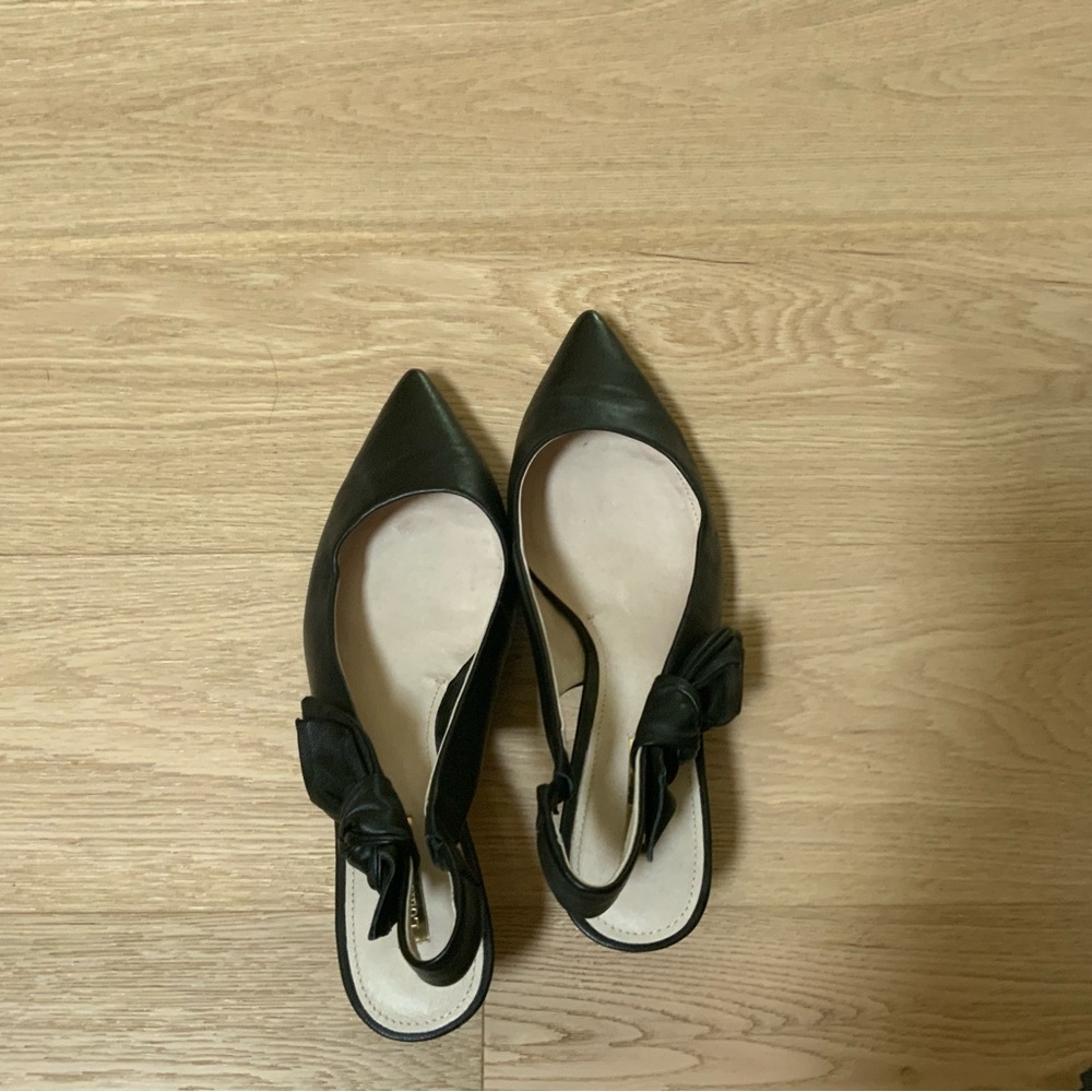 Louise et Cie Black Slingback Heels